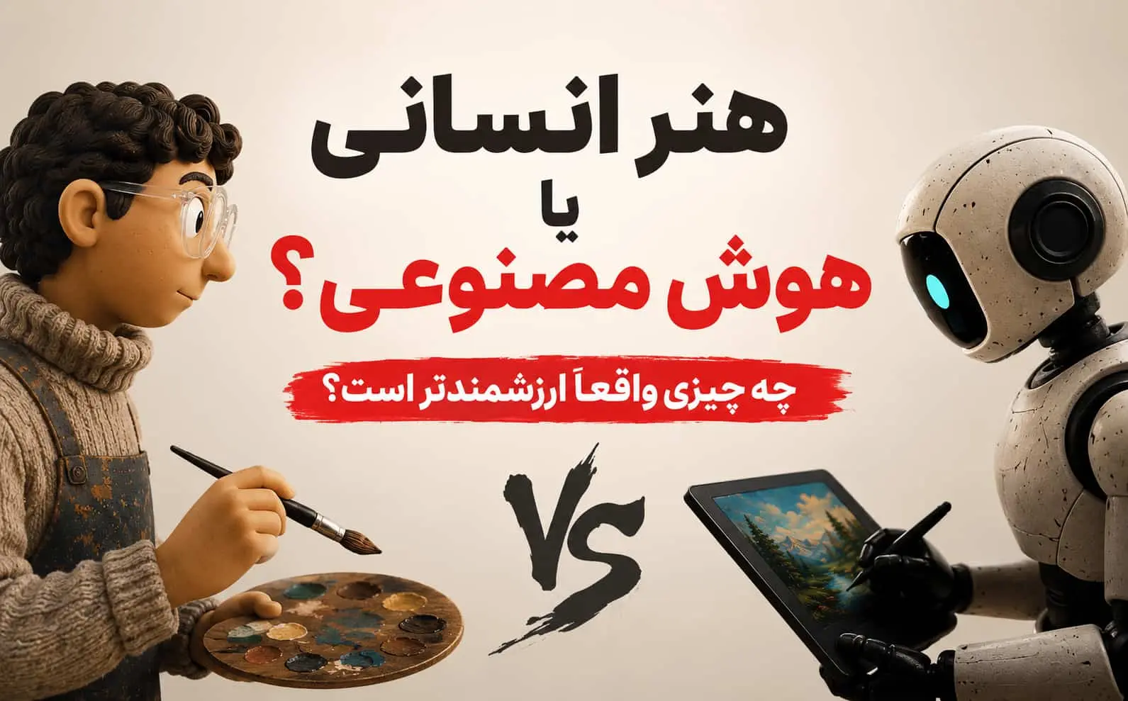 پارادوکس هنر در عصر هوش مصنوعی | چرا ساخته انسان ارزشمندتر می‌شود؟